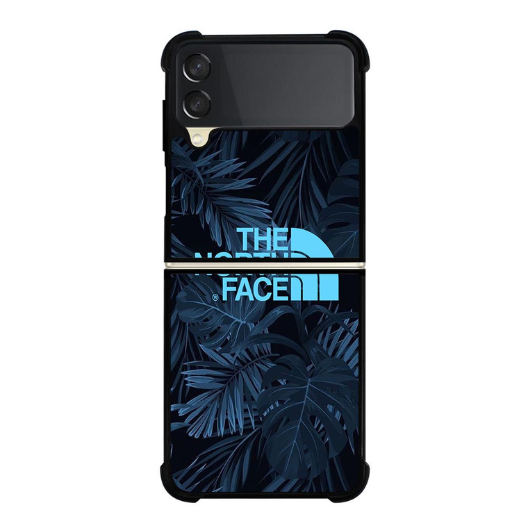 THE NORTH FACE BLUE LEAF Samsung Galaxy Z FLip 3 5G Case Cover