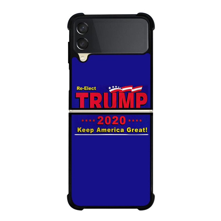 TRUMP 2020 RE ELECT KEEP AMERICA GREAT Samsung Galaxy Z FLip 3 5G Case Cover