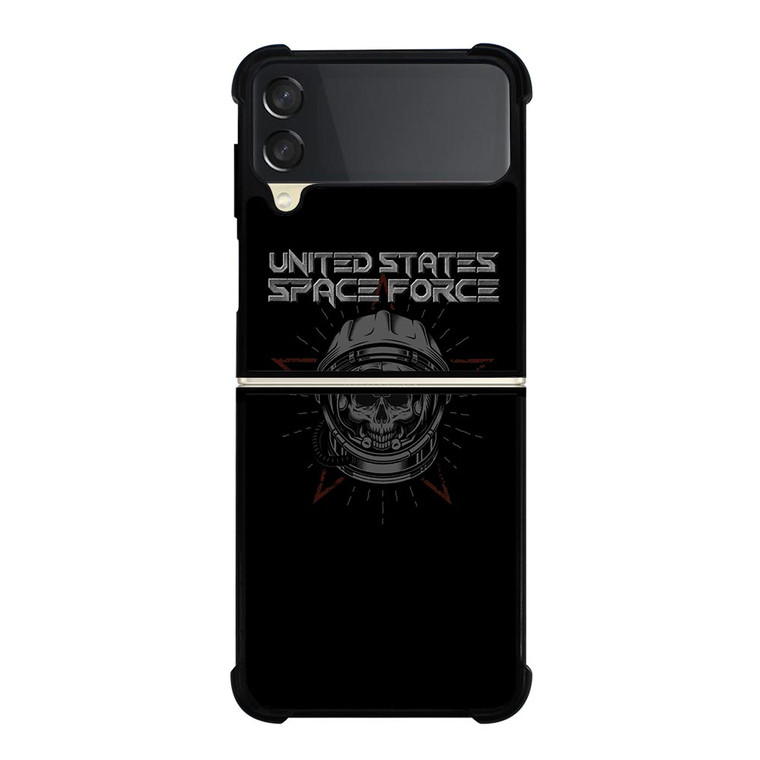 UNITED STATES SPACE FORCE SKULL Samsung Galaxy Z FLip 3 5G Case Cover