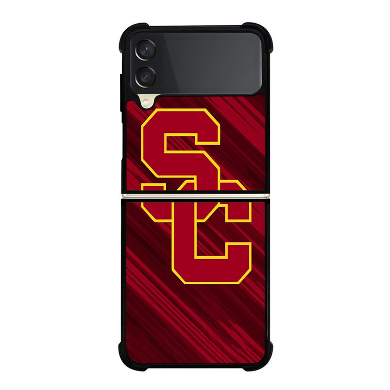 USC TROJANS FOOTBALL LOGO Samsung Galaxy Z FLip 3 5G Case Cover