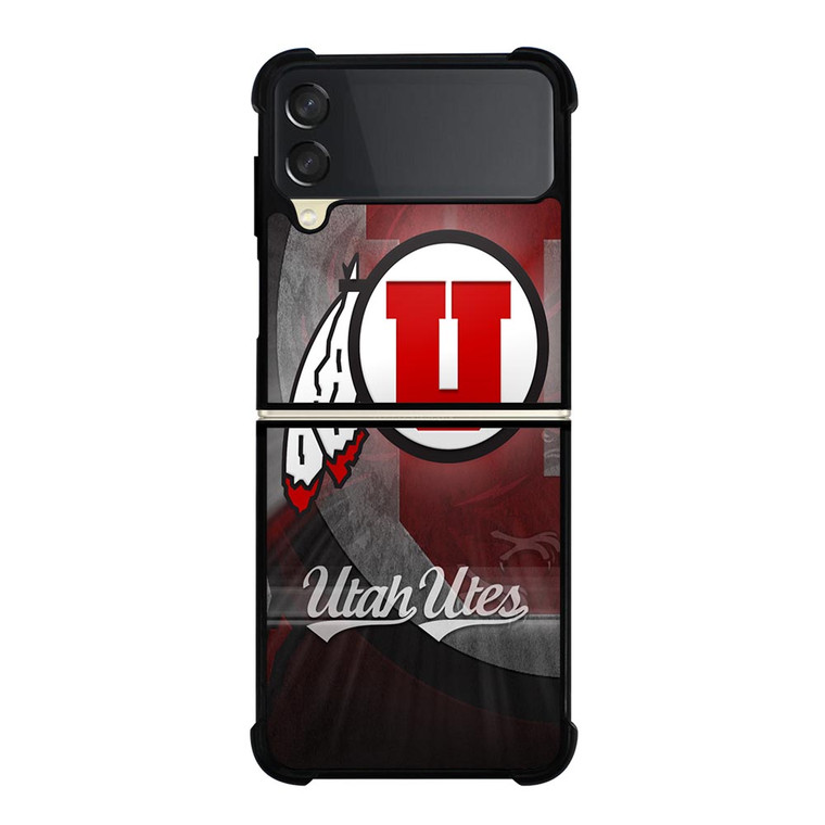 UTAH UTES FOOTBALL LOGO Samsung Galaxy Z FLip 3 5G Case Cover