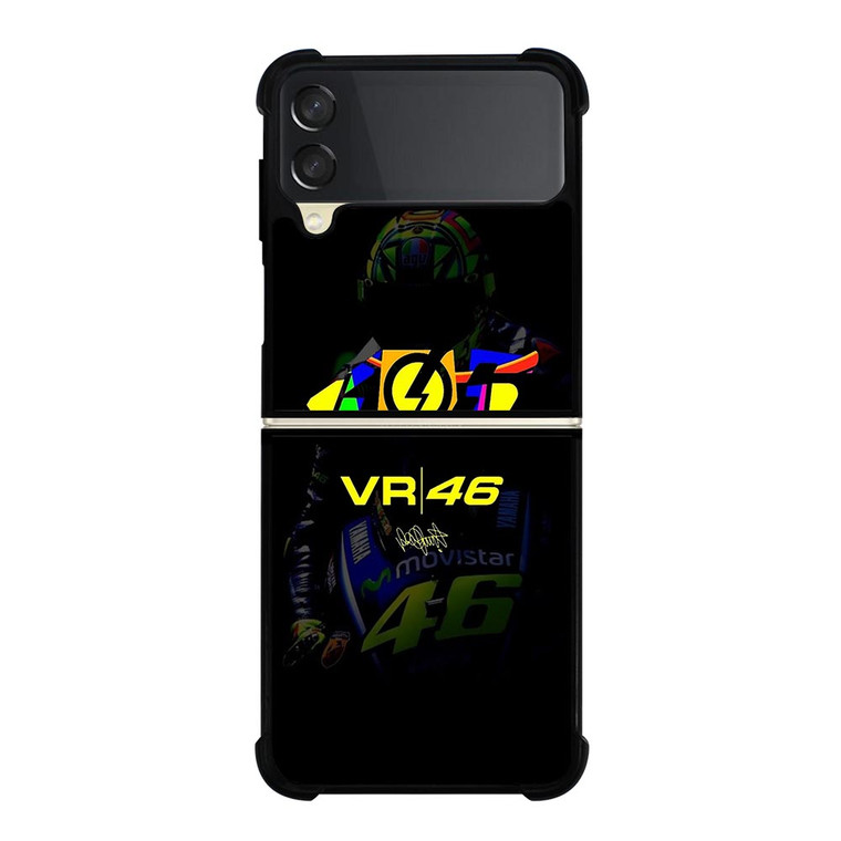 VALENTINO ROSSI 46 SIGNATURE 2 Samsung Galaxy Z FLip 3 5G Case Cover