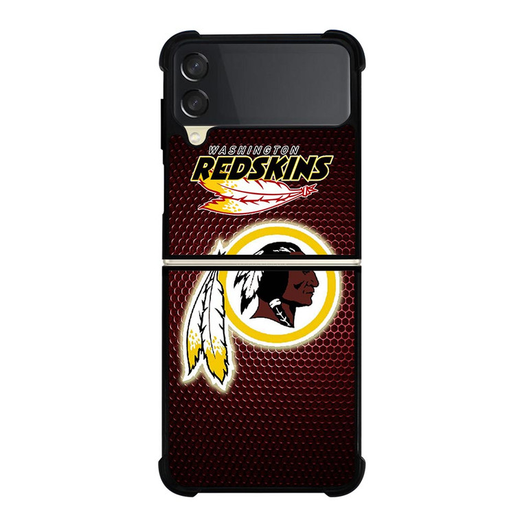 WASHINGTON REDSKINS METAL LOGO Samsung Galaxy Z FLip 3 5G Case Cover
