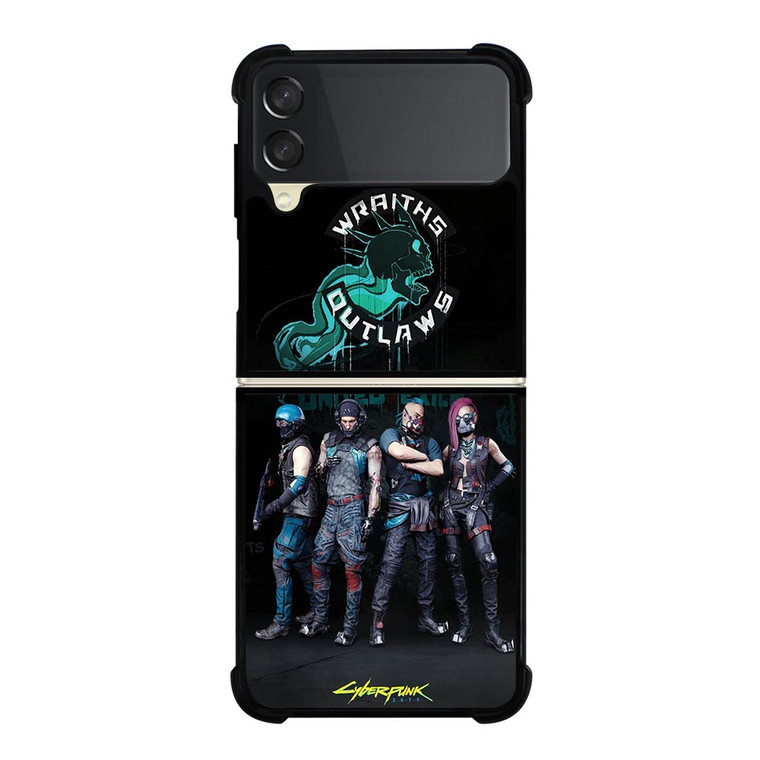 WRAITHS OUTLAWS CYBERPUNK 2077 Samsung Galaxy Z FLip 3 5G Case Cover