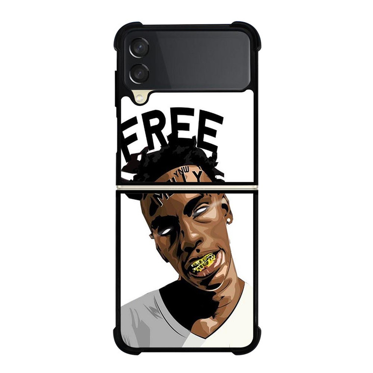 YNW MELLI RAPPER FREE Samsung Galaxy Z FLip 3 5G Case Cover