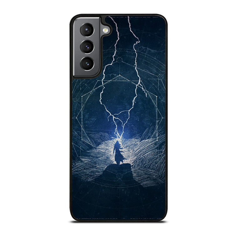 MINE BLUE DESTINY WARLOCK Samsung Galaxy S21 Plus Case