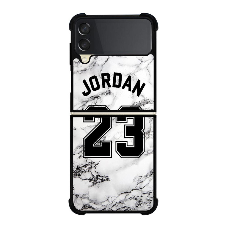 MICHAEL JORDAN 23 WHITE MARBLE Samsung Galaxy S10e Case