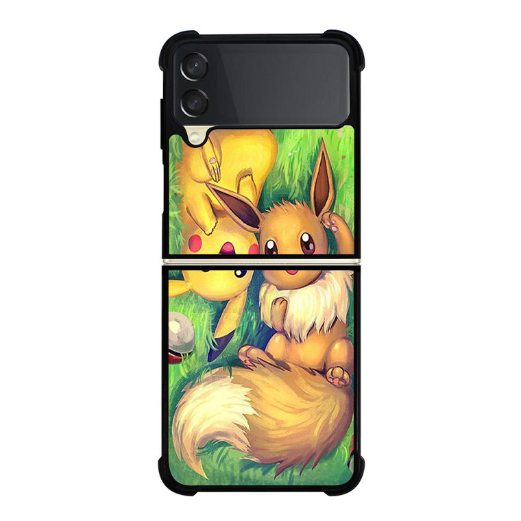POKEMON EEVEE AND PIKACHU Samsung Galaxy S10e Case