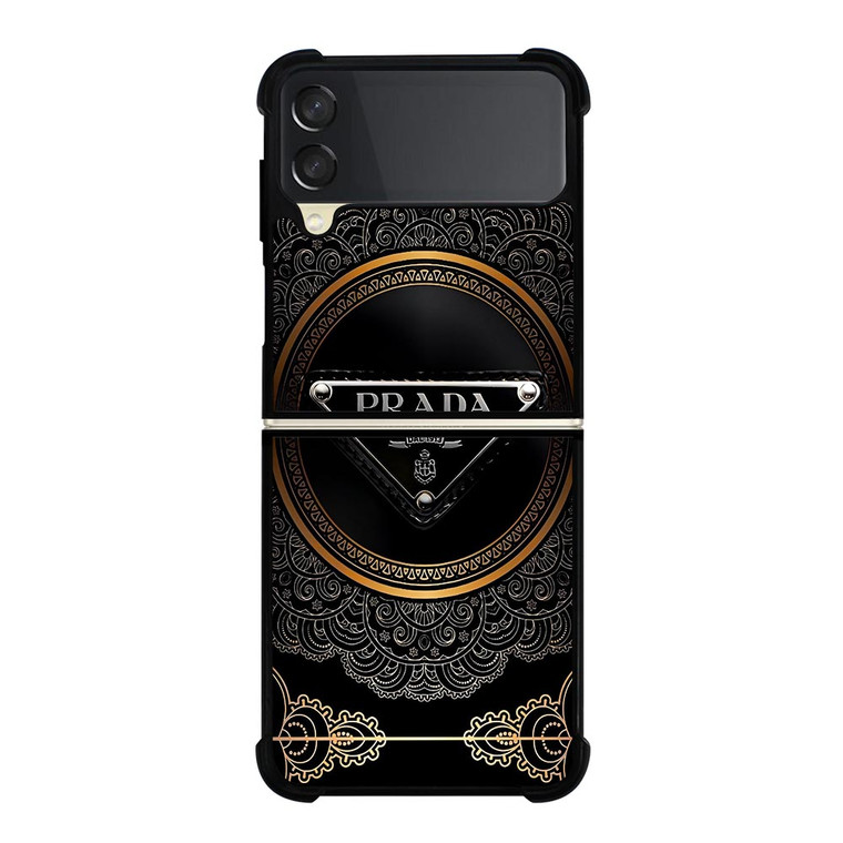 PRADA MILANO BLACK GOLD Samsung Galaxy S10e Case