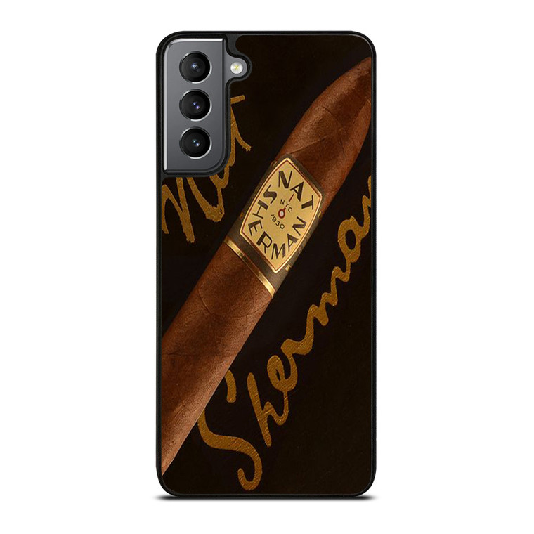 NAT SHERMAN PREMIUM CIGARETTE Samsung Galaxy S21 Plus Case