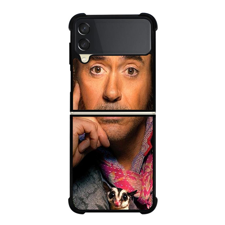 ROBERT DOWNEY JR FACE DOLITTLE MOVIES Samsung Galaxy S10e Case