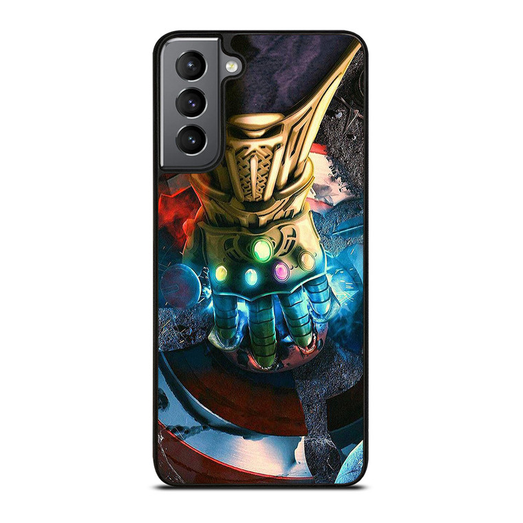NEW AVENGER INFINITY THANOS HAND Samsung Galaxy S21 Plus Case