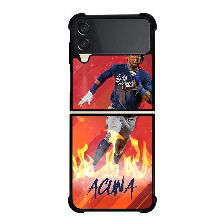RONALD ACUNA JR ATLANTA BRAVES BASEBALL MLB Samsung Galaxy S10e Case