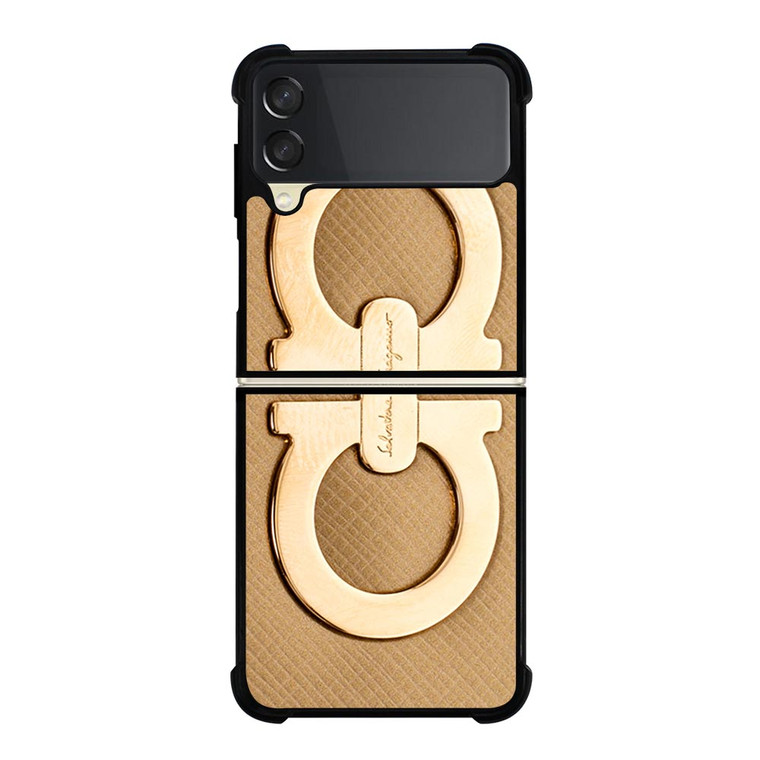 SALVATORE FERRAGAMO GOLD LOGO Samsung Galaxy S10e Case
