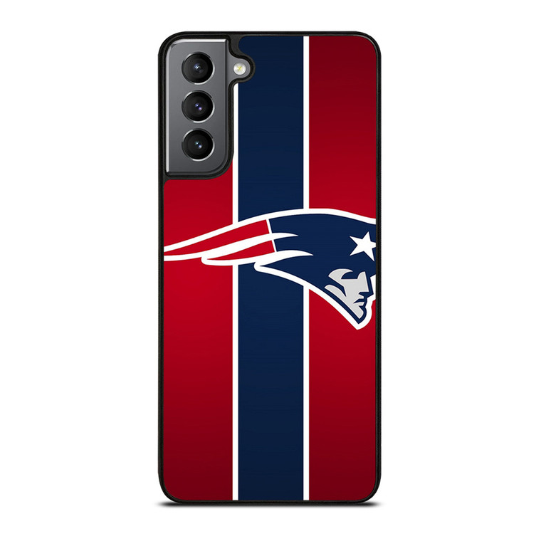 NEW ENGLAND PATRIOTS LOGO STRIPE Samsung Galaxy S21 Plus Case