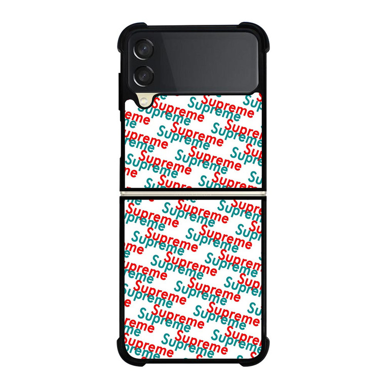 SUPREME RED BLUE PATTERN Samsung Galaxy S10e Case