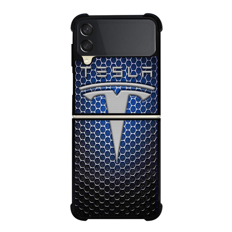 TESLA METAL LOGO Samsung Galaxy S10e Case