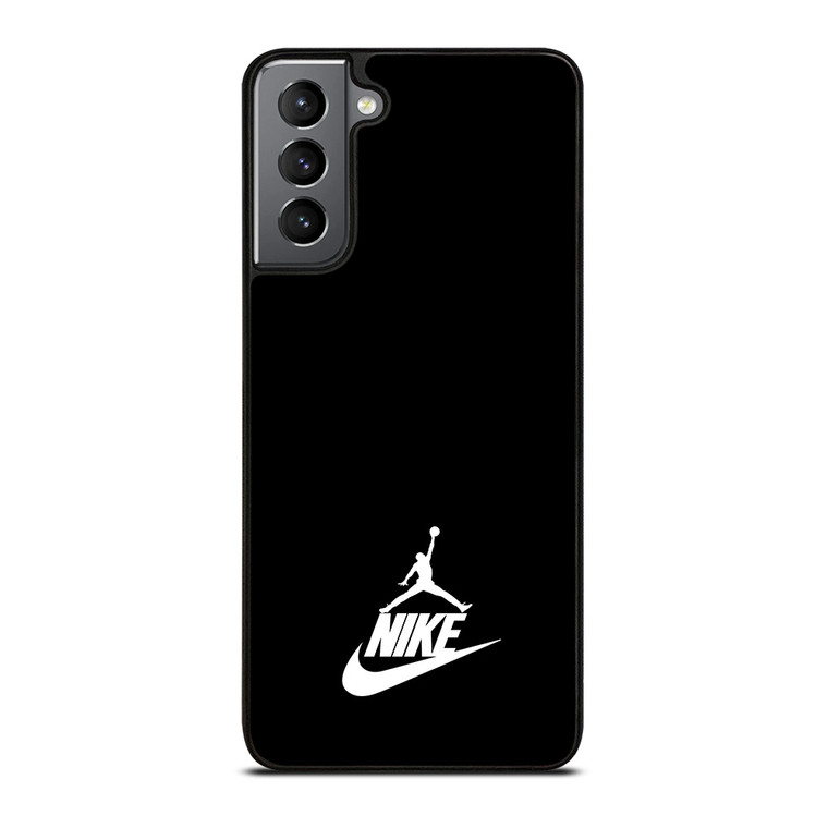 NIKE AIR JORDAN SIMPLE LOGO BLACK Samsung Galaxy S21 Plus Case