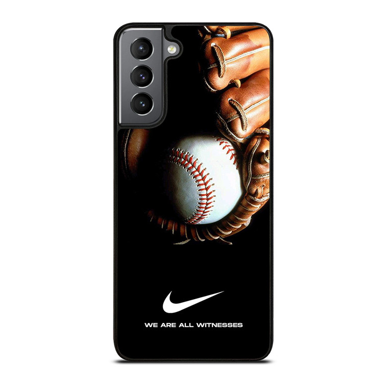 NIKE LOGO BASEBALL GLOVE Samsung Galaxy S21 Plus Case
