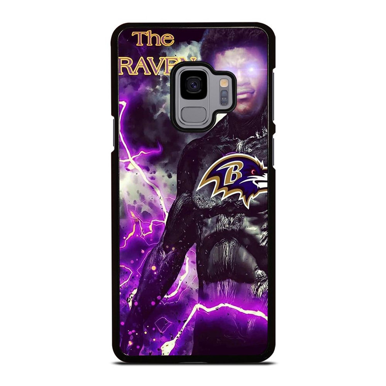 LAMAR JACKSON BALTIMORE RAVENS ART Samsung Galaxy S9 Case