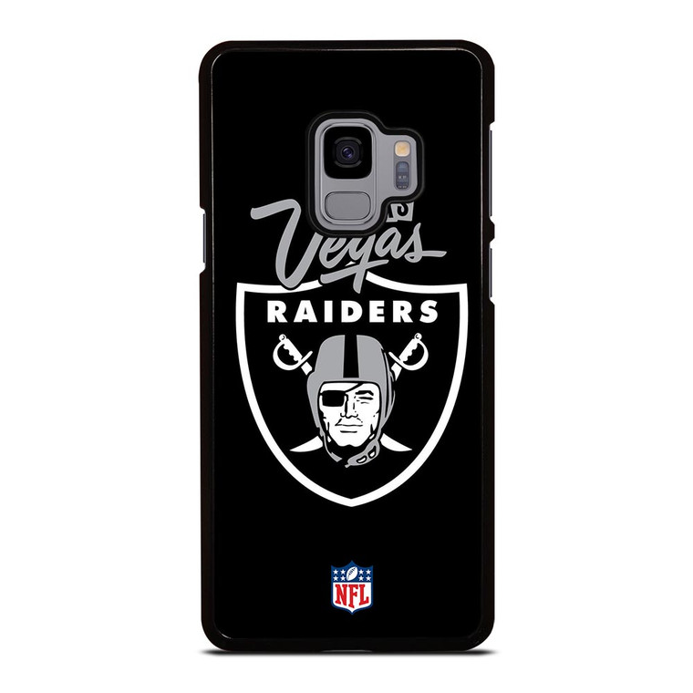 LAS VEGAS RAIDERS NFL LOGO Samsung Galaxy S9 Case
