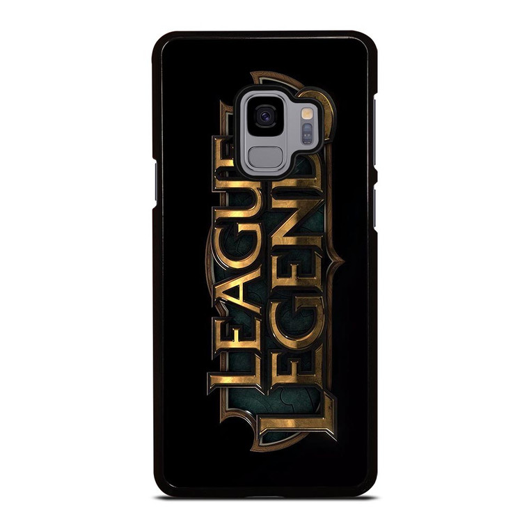 LEAGUE OF LEGENDS METAL LOGO Samsung Galaxy S9 Case