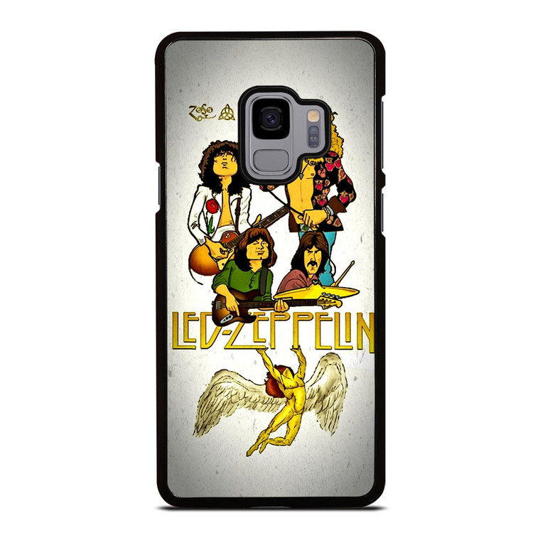 LED ZEPPELIN CARTOON Samsung Galaxy S9 Case