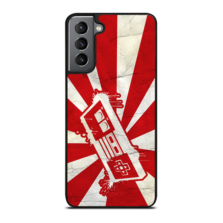 NINTENDO CONTROLLER WALPAPER RETRO Samsung Galaxy S21 Plus Case