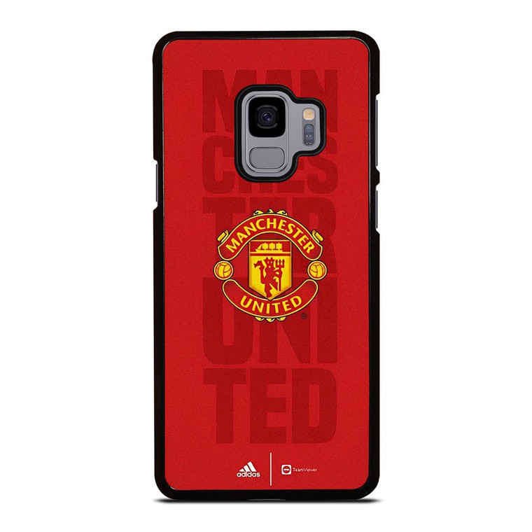 MANCHESTER UNITED FC ADIDAS LOGO Samsung Galaxy S9 Case