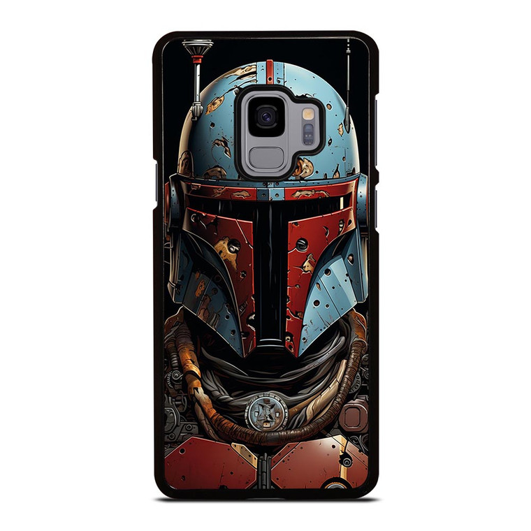 MANDALORIAN HELMET RUSTY Samsung Galaxy S9 Case