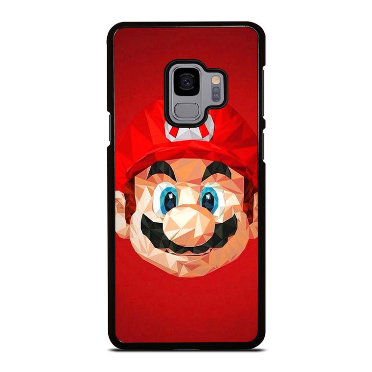 MARIO BROS CLIPART HEAD Samsung Galaxy S9 Case