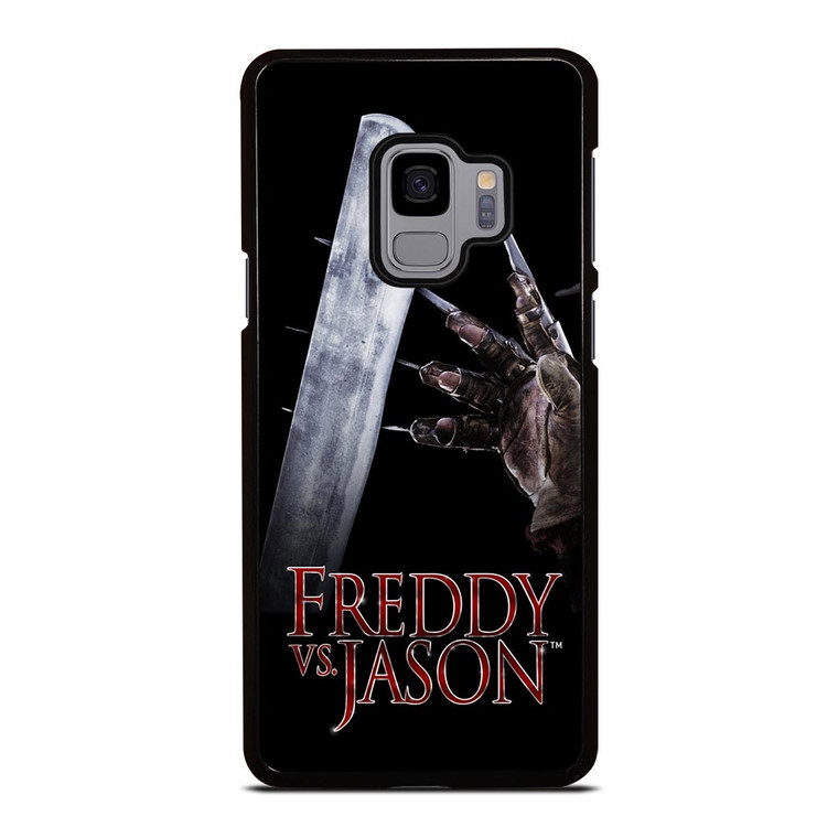 MICHAEL MYERS VS JASON LOGO Samsung Galaxy S9 Case