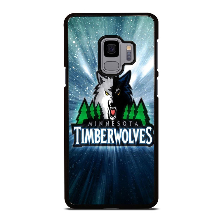 MINNESOTA TIMBERWOLVES SHINY SYMBOL Samsung Galaxy S9 Case