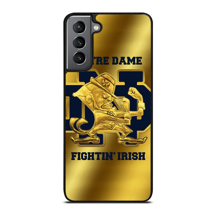NOTRE DAME FIGHTING IRISH GOLD Samsung Galaxy S21 Plus Case NOTRE DAME FIGHTING IRISH GOLD Samsung Galaxy S21 Plus Case
