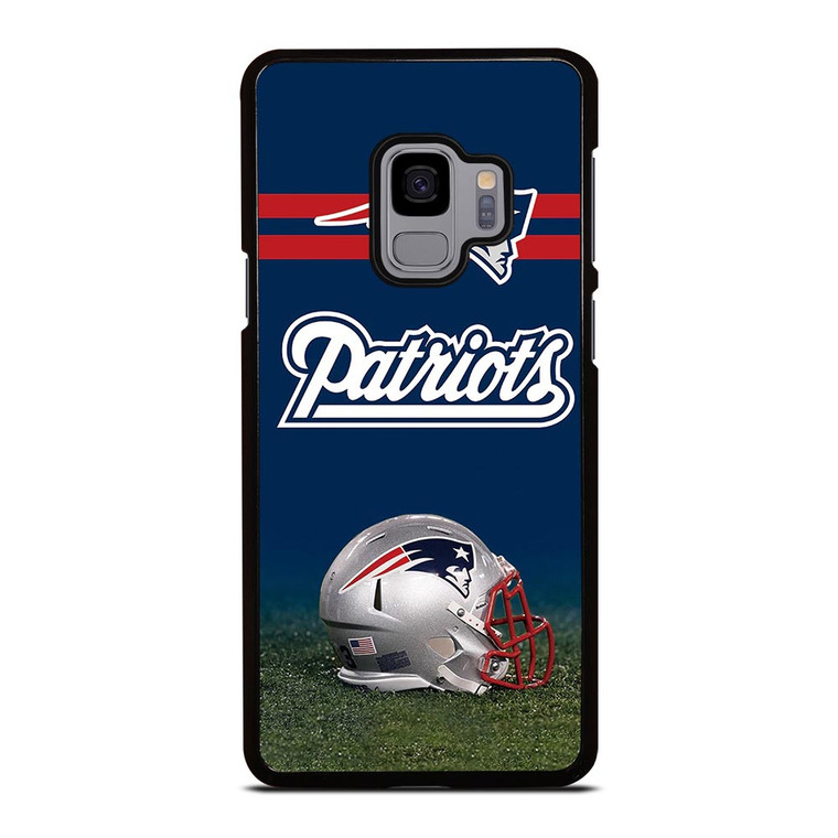 NEW ENGLAND PATRIOTS HELMET LOGO Samsung Galaxy S9 Case