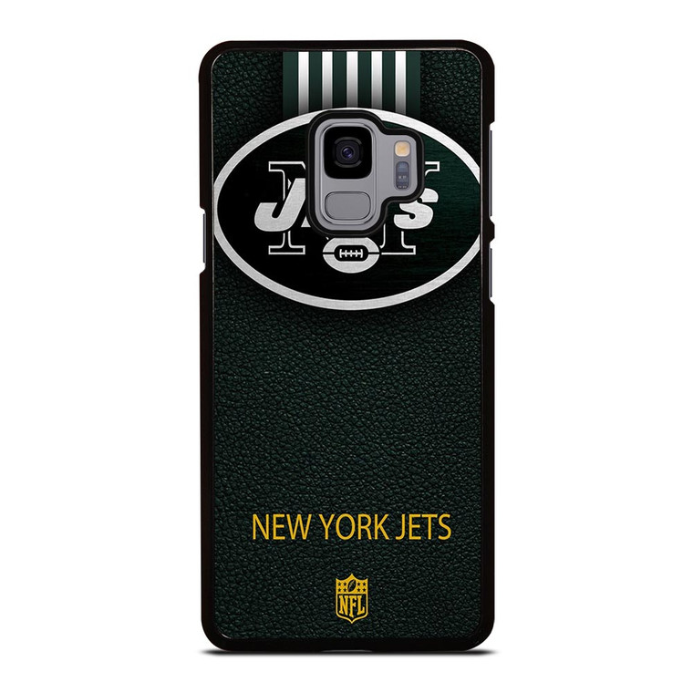 NEW YORK JETS LEATHER LOGO Samsung Galaxy S9 Case