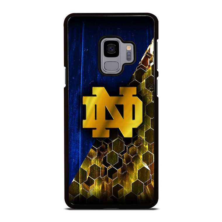 NOTRE DAME FIGHTING IRISH GOLDEN LOGO Samsung Galaxy S9 Case