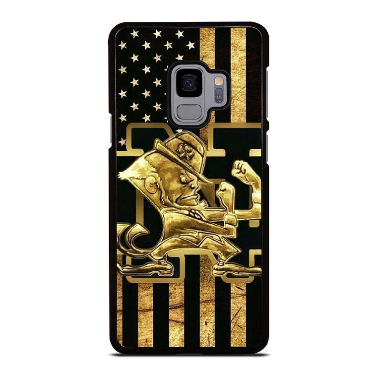 NOTRE DAME FOOTBALL USA FLAG Samsung Galaxy S9 Case