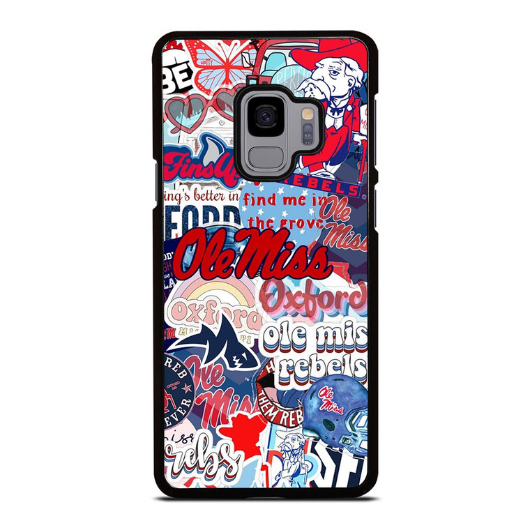 OLE MISS BASEBALL COLLAGE Samsung Galaxy S9 Case