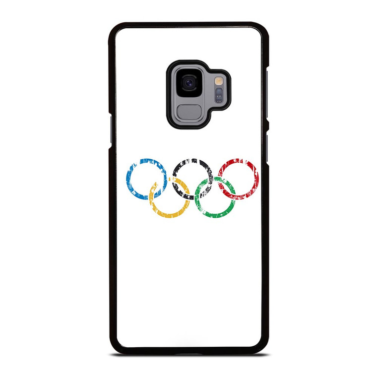 OLYMPIC RINGS LOGO BRUSHED Samsung Galaxy S9 Case