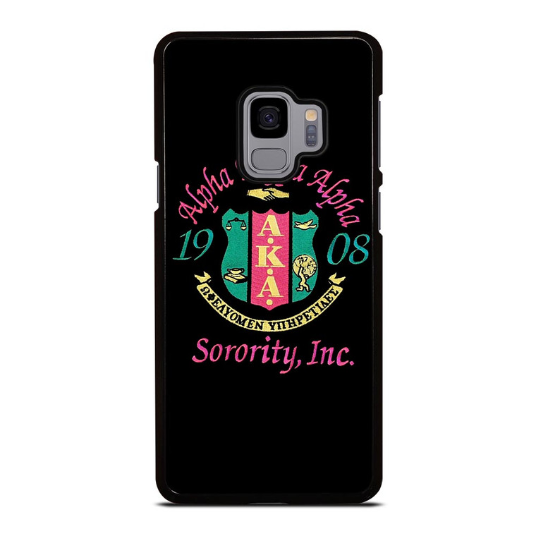PINK AND GREEN AKA LOGO Samsung Galaxy S9 Case