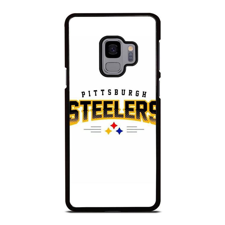 PITTSBURGH STEELERS WHITE WALL Samsung Galaxy S9 Case