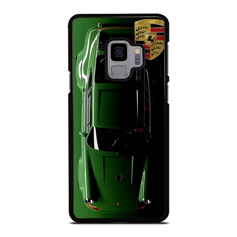 PORSCHE CAR GREEN Samsung Galaxy S9 Case