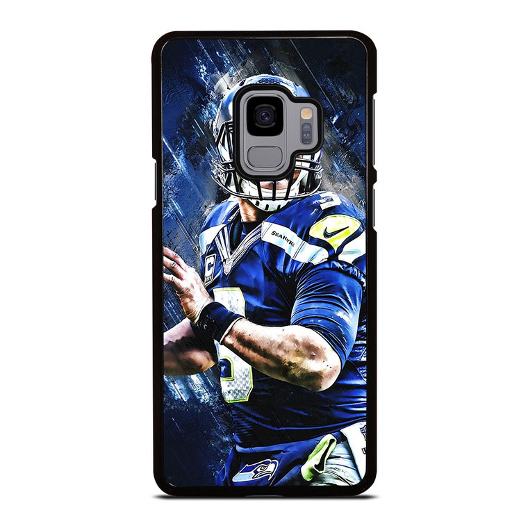 RUSSELL WILSON SEATTLE SEAHAWKS FOOTBALL Samsung Galaxy S9 Case