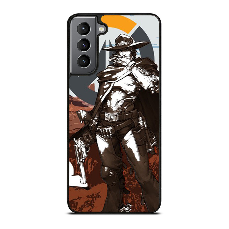 OVERWATCH McCree Samsung Galaxy S21 Plus Case