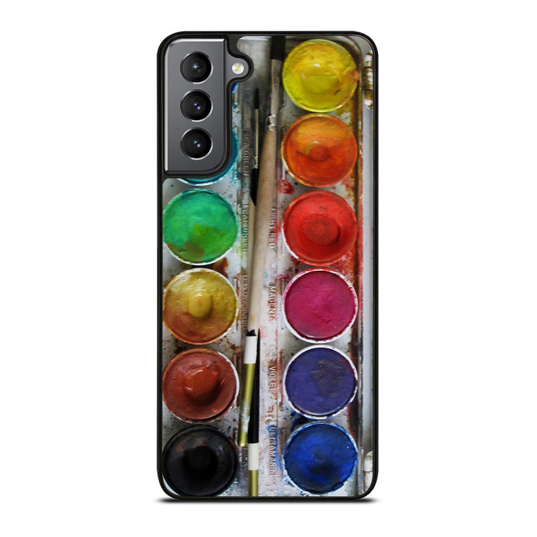 PAINT BOX WATERCOLOR Samsung Galaxy S21 Plus Case