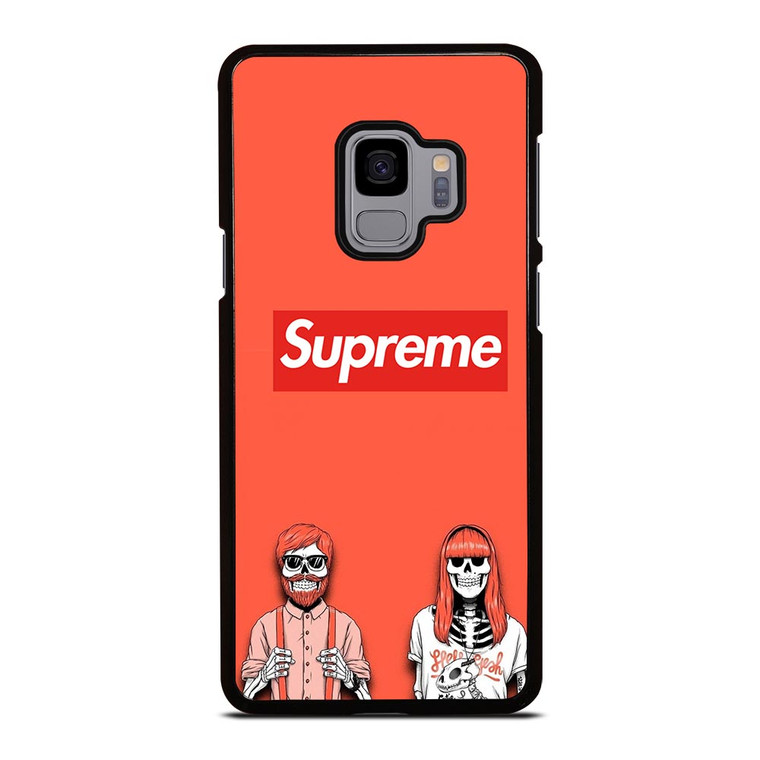 SUPREME RED SKULL Samsung Galaxy S9 Case