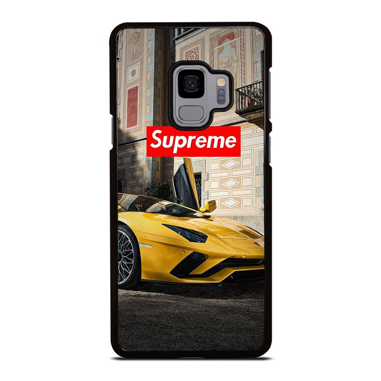 SUPREME YELLOW LAMBORGINI Samsung Galaxy S9 Case