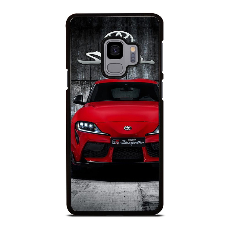 TOYOTA SUPRA RED CAR Samsung Galaxy S9 Case