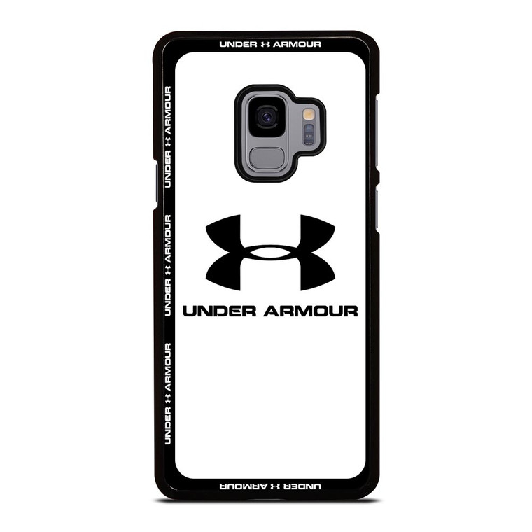 UNDER ARMOUR ROUND WHITE Samsung Galaxy S9 Case